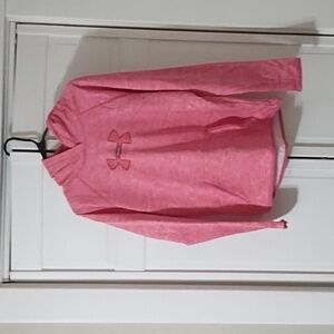 Under armour pink hoodie